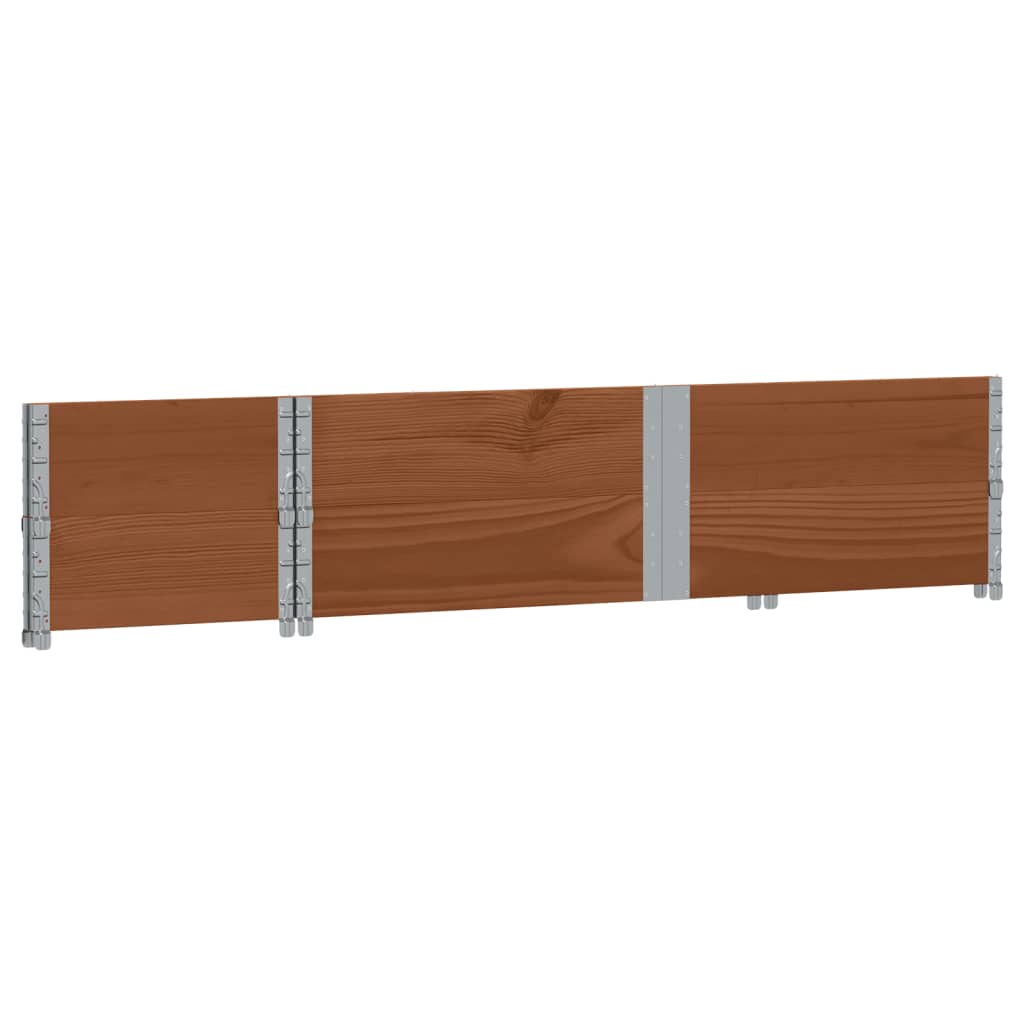 Sodo lovelis, rudas, 150x50cm, pušies medienos masyvas Sodo lovelis, rudas, 150x50cm, pušies medienos masyvas - Image 4
