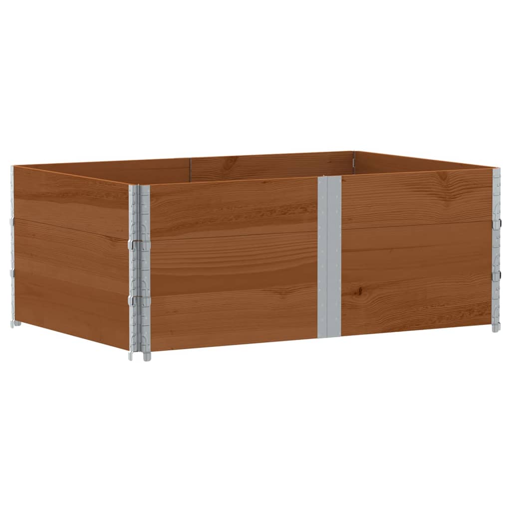 Sodo lovelis, rudas, 150x100cm, pušies medienos masyvas Sodo lovelis, rudas, 150x100cm, pušies medienos masyvas - Image 5
