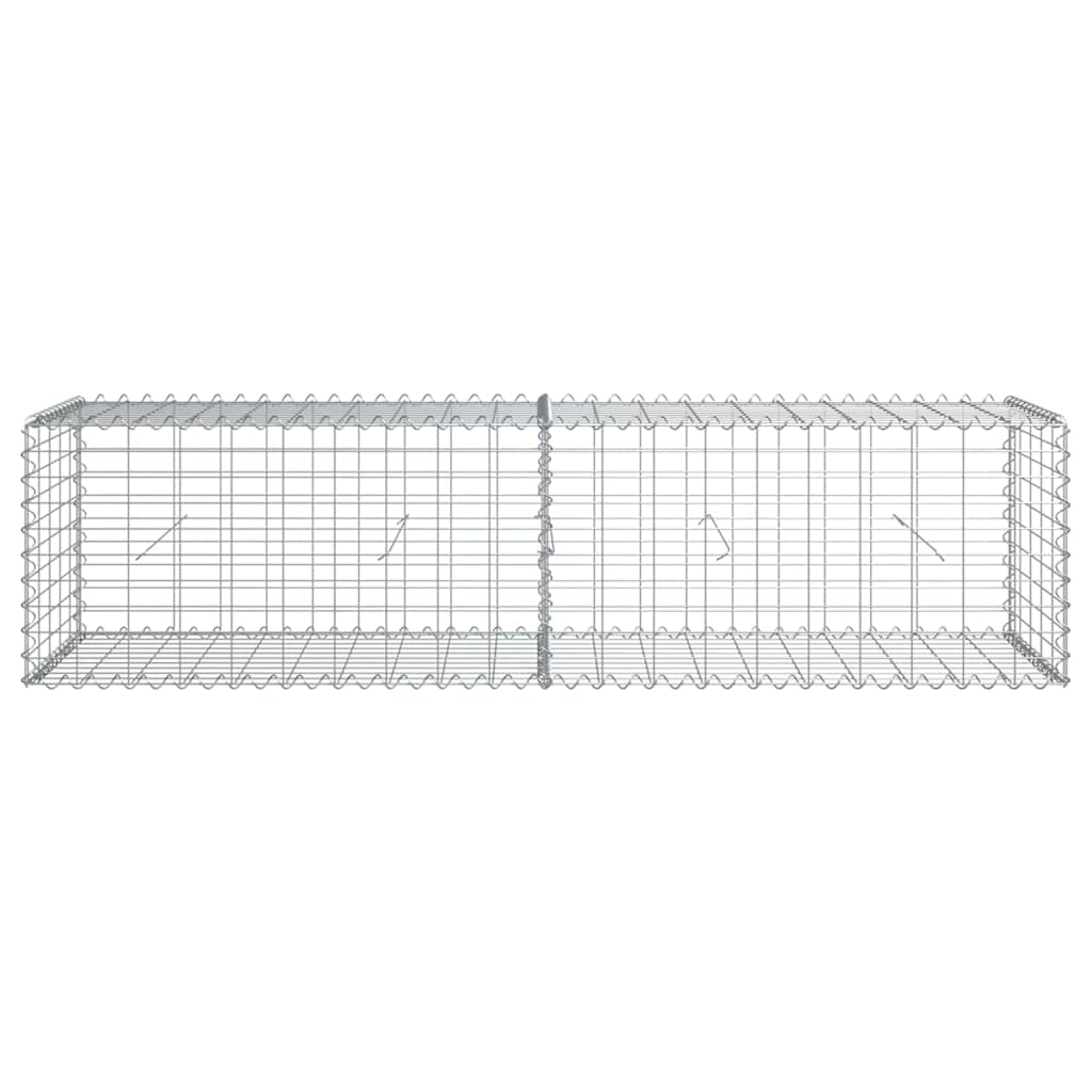 Gabiono krepšys su dangčiu, 200x50x50cm, galvanizuota geležis Gabiono krepšys su dangčiu, 200x50x50cm, galvanizuota geležis - Image 3