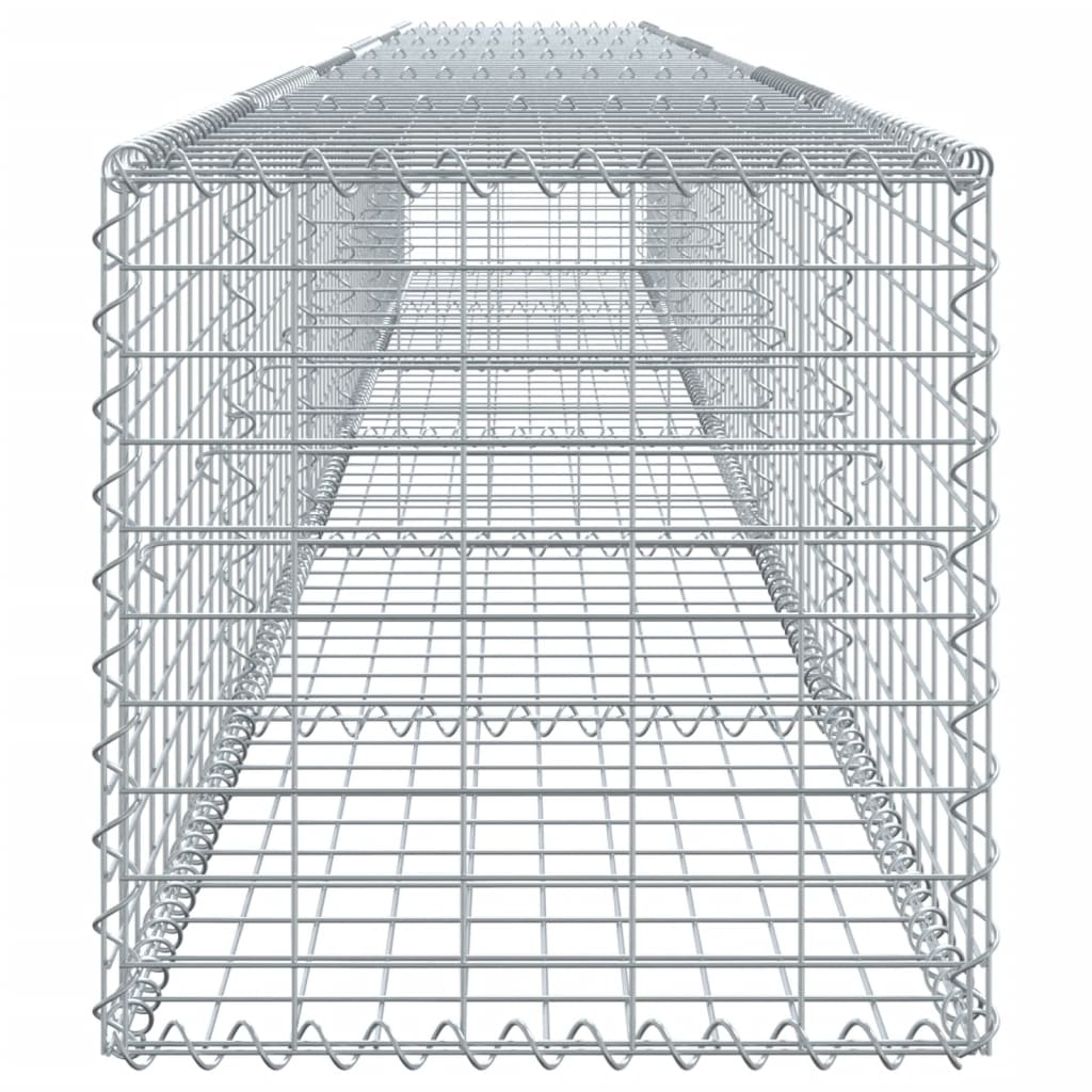Gabiono krepšys su dangčiu, 600x50x50cm, galvanizuota geležis Gabiono krepšys su dangčiu, 600x50x50cm, galvanizuota geležis - Image 4