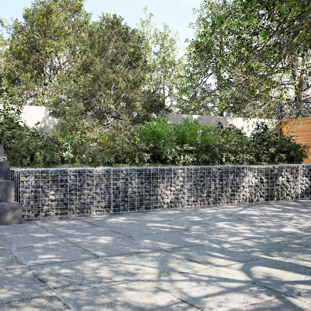 Gabiono krepšys su dangčiu, 600x50x50cm, galvanizuota geležis Gabiono krepšys su dangčiu, 600x50x50cm, galvanizuota geležis - Image 2