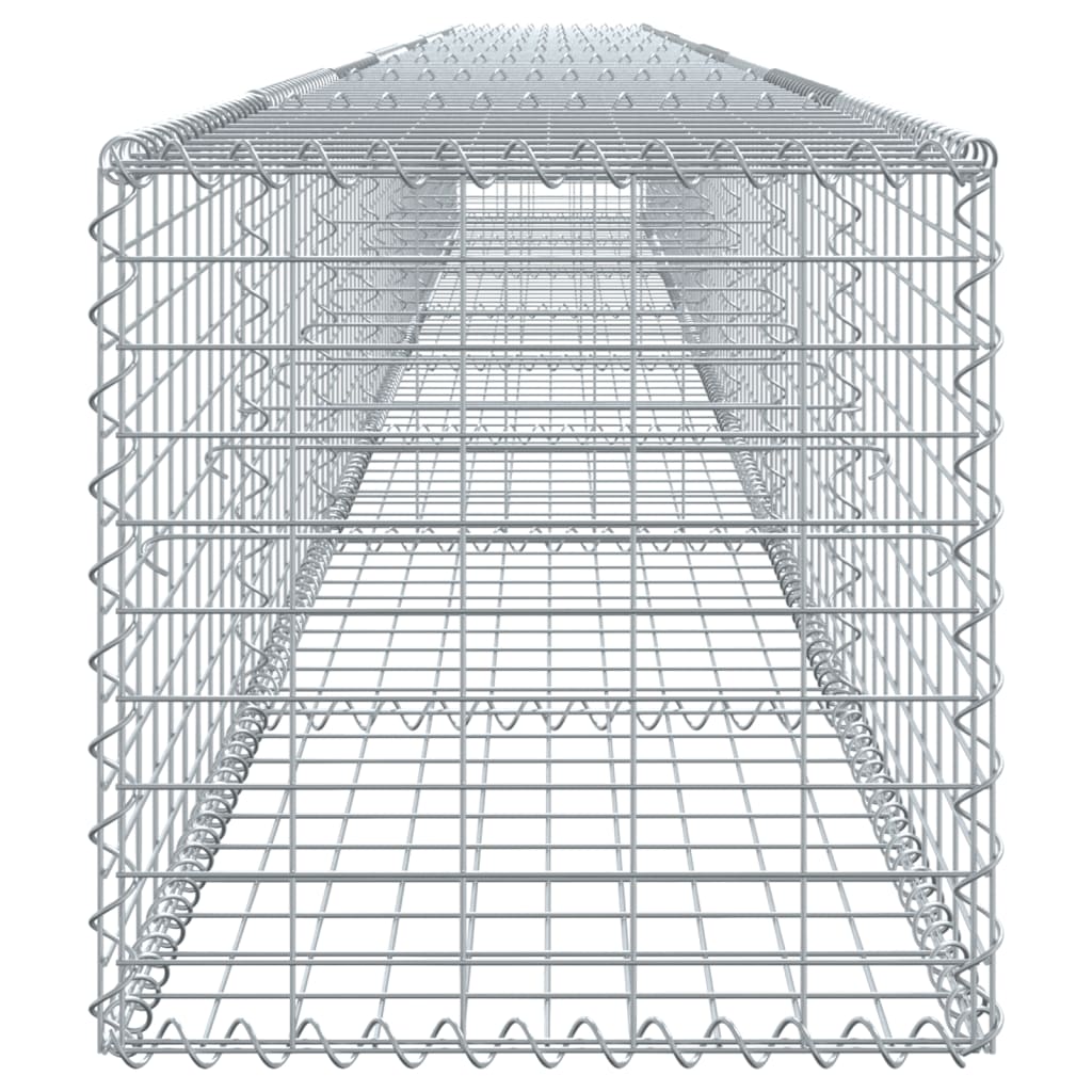 Gabiono krepšys su dangčiu, 800x50x50cm, galvanizuota geležis Gabiono krepšys su dangčiu, 800x50x50cm, galvanizuota geležis - Image 4