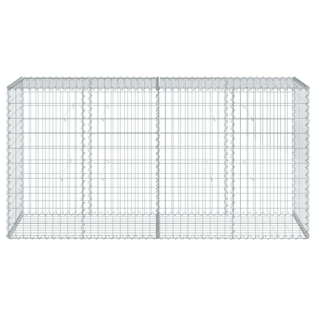 Gabiono krepšys su dangčiu, 200x50x100cm, galvanizuota geležis Gabiono krepšys su dangčiu, 200x50x100cm, galvanizuota geležis - Image 3