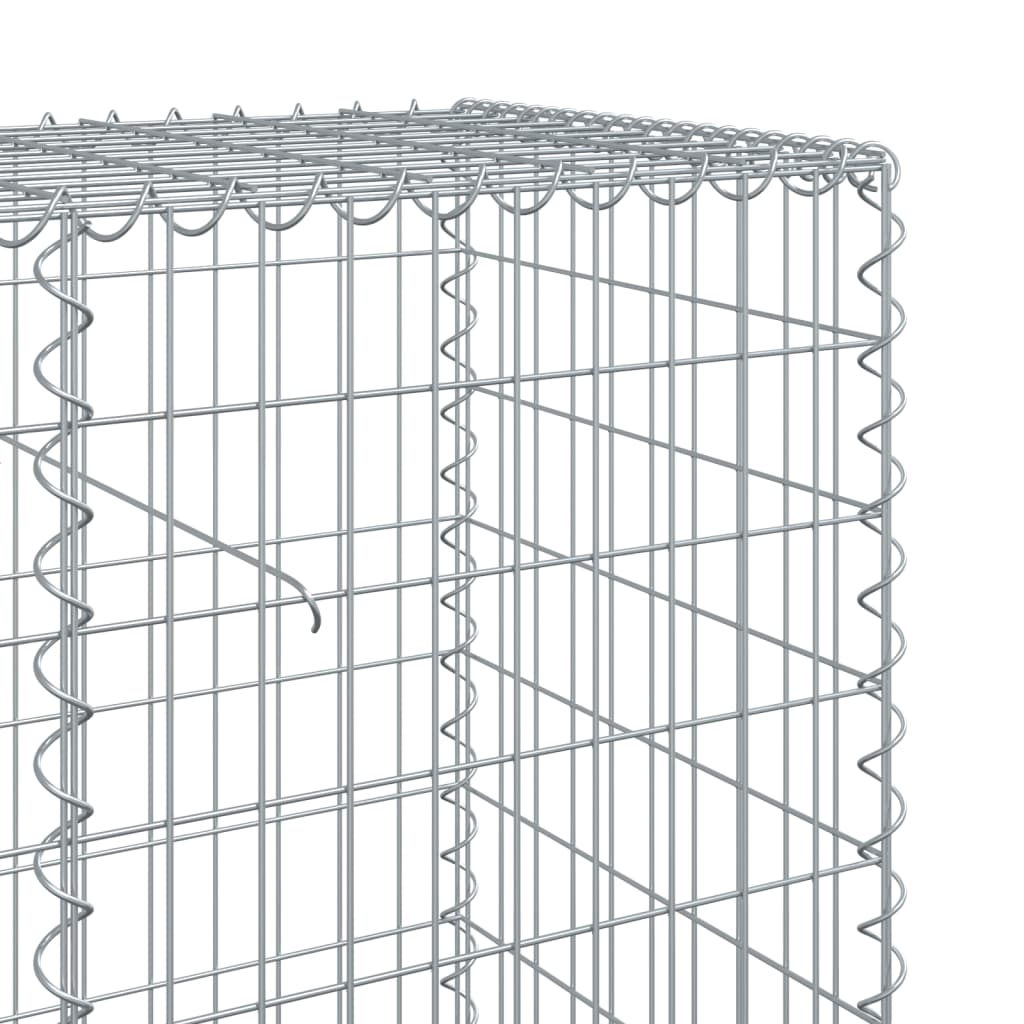 Gabiono krepšys su dangčiu, 400x50x100cm, galvanizuota geležis Gabiono krepšys su dangčiu, 400x50x100cm, galvanizuota geležis - Image 6