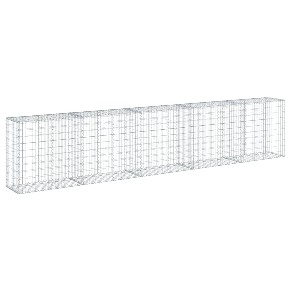 Gabiono krepšys su dangčiu, 500x50x100cm, galvanizuota geležis Gabiono krepšys su dangčiu, 500x50x100cm, galvanizuota geležis - Image 5