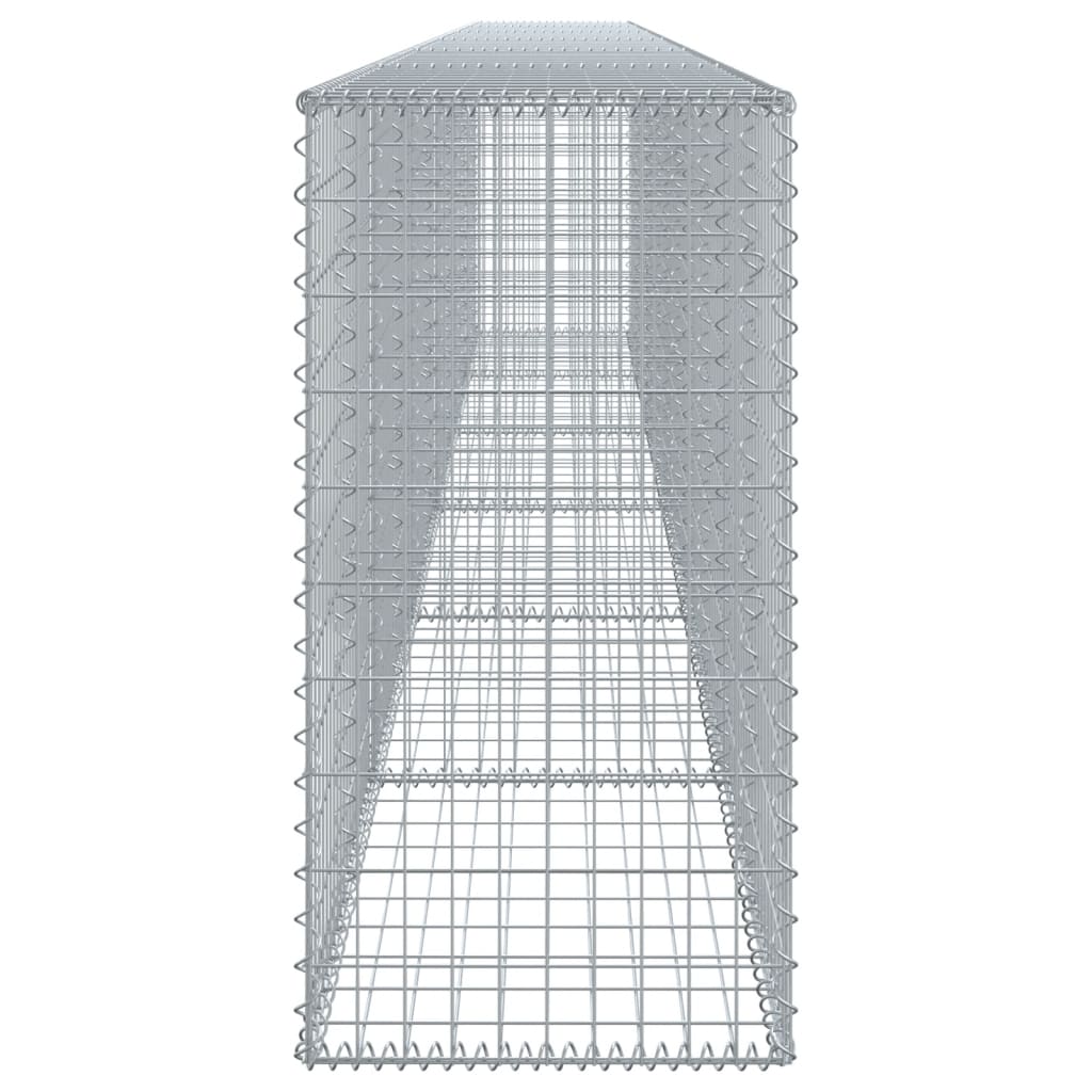 Gabiono krepšys su dangčiu, 600x50x100cm, galvanizuota geležis Gabiono krepšys su dangčiu, 600x50x100cm, galvanizuota geležis - Image 4