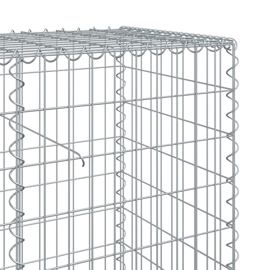 Gabiono krepšys su dangčiu, 600x50x100cm, galvanizuota geležis Gabiono krepšys su dangčiu, 600x50x100cm, galvanizuota geležis - Image 6