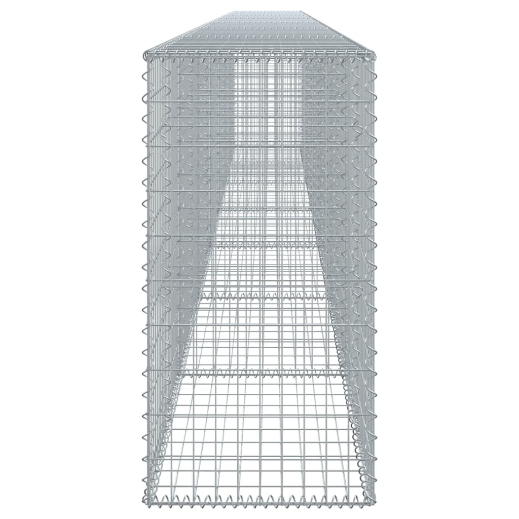 Gabiono krepšys su dangčiu, 700x50x100cm, galvanizuota geležis Gabiono krepšys su dangčiu, 700x50x100cm, galvanizuota geležis - Image 4