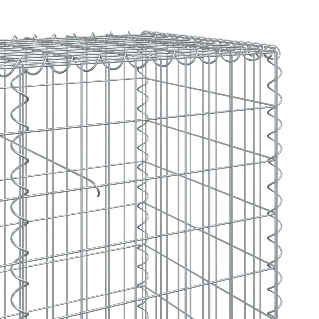 Gabiono krepšys su dangčiu, 700x50x100cm, galvanizuota geležis Gabiono krepšys su dangčiu, 700x50x100cm, galvanizuota geležis - Image 6