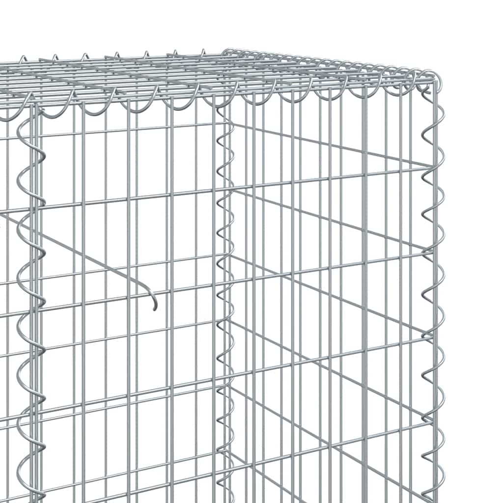 Gabiono krepšys su dangčiu, 1100x50x100cm, galvanizuota geležis Gabiono krepšys su dangčiu, 1100x50x100cm, galvanizuota geležis - Image 6