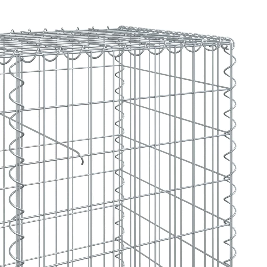 Gabiono krepšys su dangčiu, 1200x50x100cm, galvanizuota geležis Gabiono krepšys su dangčiu, 1200x50x100cm, galvanizuota geležis - Image 6