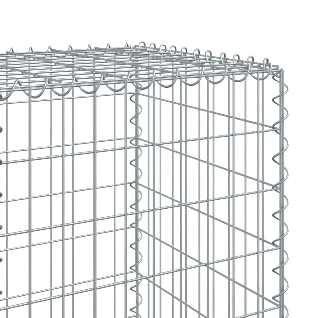 Gabiono krepšys su dangčiu, 1100x50x150cm, galvanizuota geležis Gabiono krepšys su dangčiu, 1100x50x150cm, galvanizuota geležis - Image 6