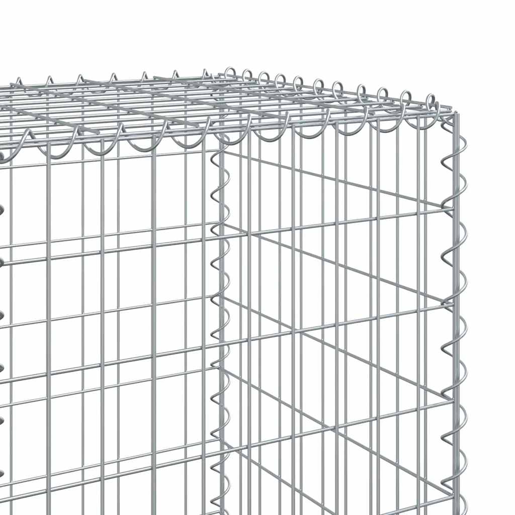 Gabiono krepšys su dangčiu, 1200x50x150cm, galvanizuota geležis Gabiono krepšys su dangčiu, 1200x50x150cm, galvanizuota geležis - Image 6