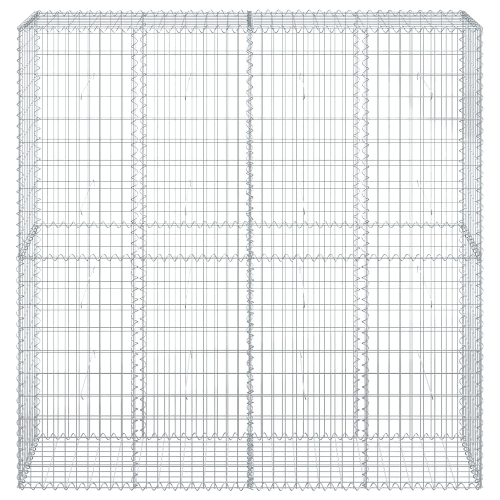 Gabiono krepšys su dangčiu, 200x50x200cm, galvanizuota geležis Gabiono krepšys su dangčiu, 200x50x200cm, galvanizuota geležis - Image 3