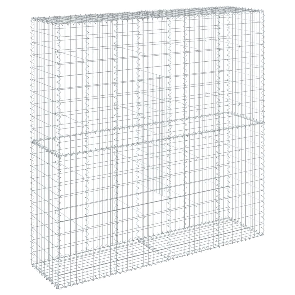 Gabiono krepšys su dangčiu, 200x50x200cm, galvanizuota geležis Gabiono krepšys su dangčiu, 200x50x200cm, galvanizuota geležis - Image 5