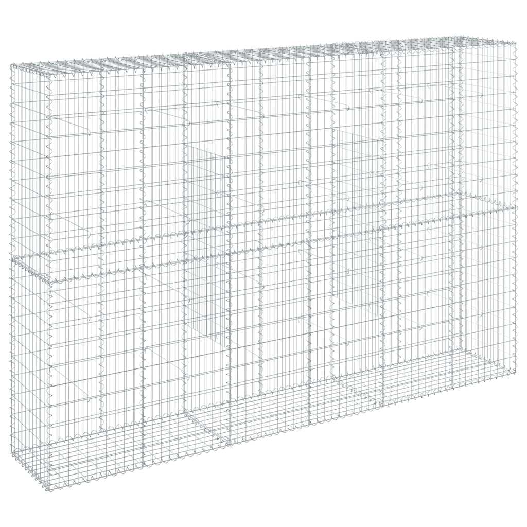 Gabiono krepšys su dangčiu, 300x50x200cm, galvanizuota geležis Gabiono krepšys su dangčiu, 300x50x200cm, galvanizuota geležis - Image 5