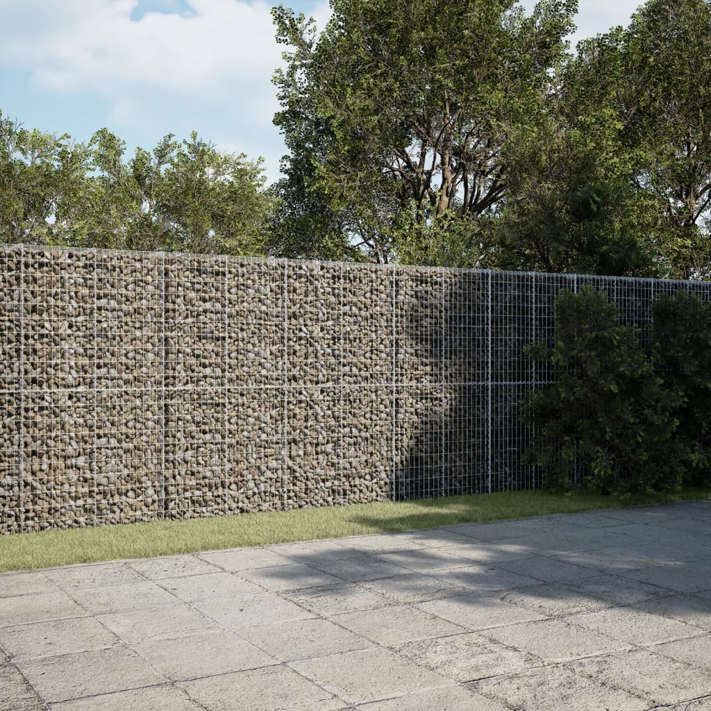 Gabiono krepšys su dangčiu, 600x50x200cm, galvanizuota geležis Gabiono krepšys su dangčiu, 600x50x200cm, galvanizuota geležis - Image 2