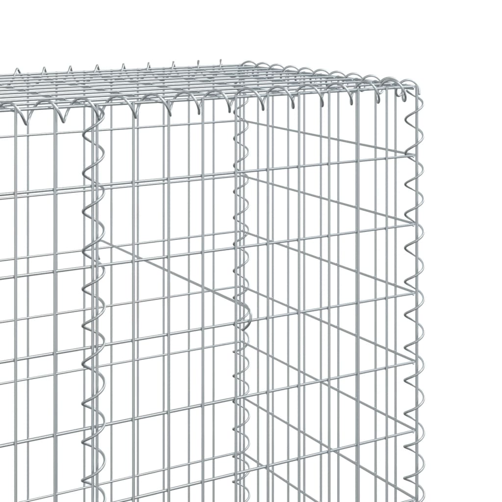 Gabiono krepšys su dangčiu, 1200x50x200cm, galvanizuota geležis Gabiono krepšys su dangčiu, 1200x50x200cm, galvanizuota geležis - Image 6