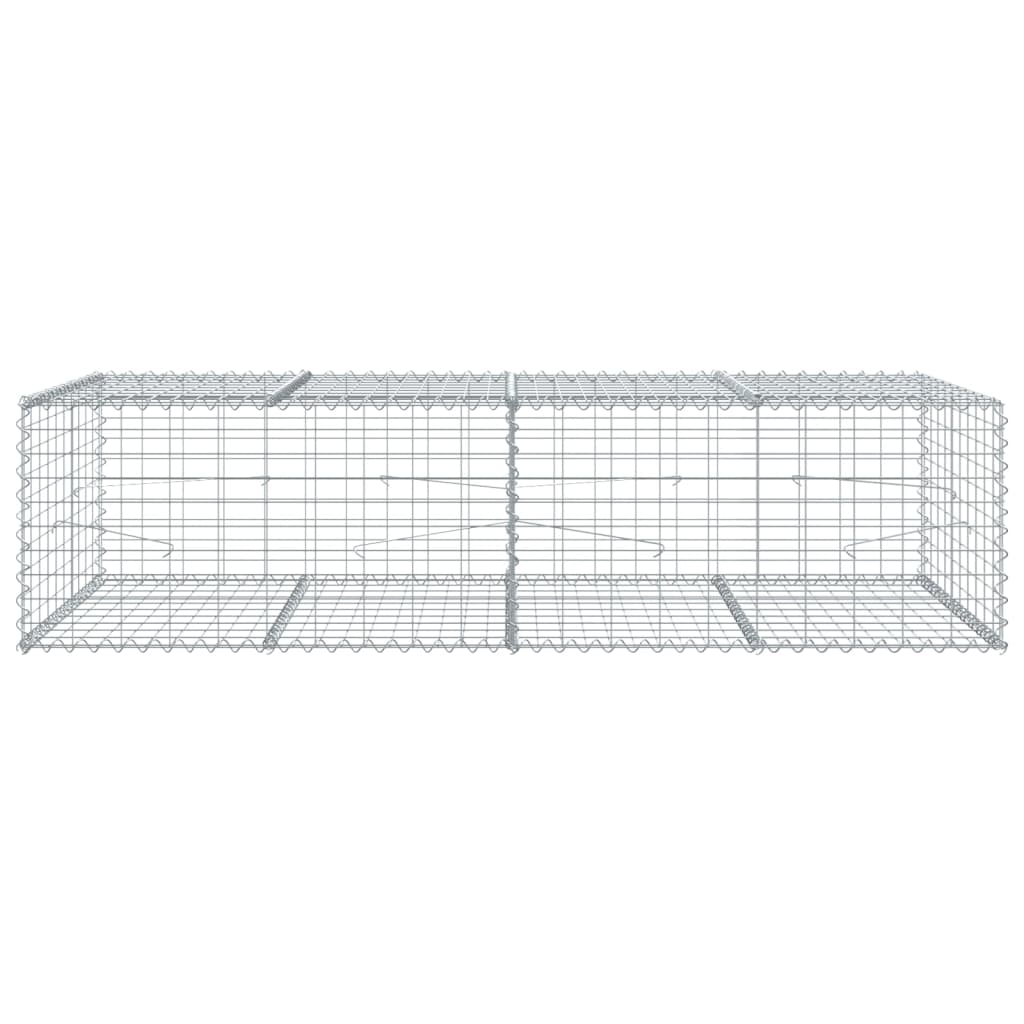 Gabiono krepšys su dangčiu, 200x100x50cm, galvanizuota geležis Gabiono krepšys su dangčiu, 200x100x50cm, galvanizuota geležis - Image 3