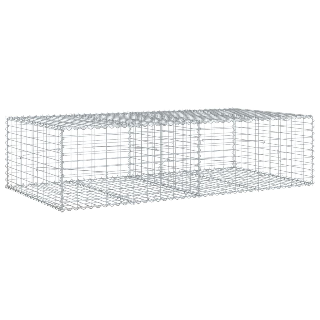 Gabiono krepšys su dangčiu, 200x100x50cm, galvanizuota geležis Gabiono krepšys su dangčiu, 200x100x50cm, galvanizuota geležis - Image 5