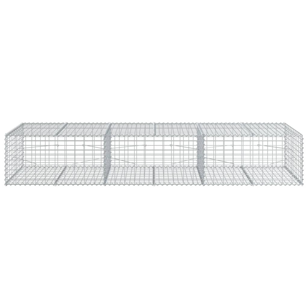 Gabiono krepšys su dangčiu, 300x100x50cm, galvanizuota geležis Gabiono krepšys su dangčiu, 300x100x50cm, galvanizuota geležis - Image 3