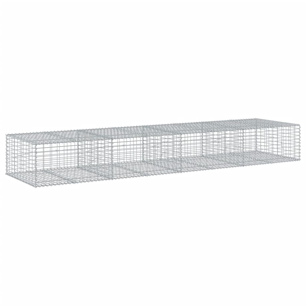 Gabiono krepšys su dangčiu, 400x100x50cm, galvanizuota geležis Gabiono krepšys su dangčiu, 400x100x50cm, galvanizuota geležis - Image 5