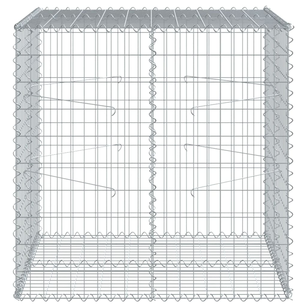 Gabiono krepšys su dangčiu, 100x100x100cm, galvanizuota geležis Gabiono krepšys su dangčiu, 100x100x100cm, galvanizuota geležis - Image 3