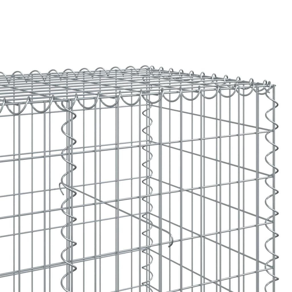 Gabiono krepšys su dangčiu, 300x100x100cm, galvanizuota geležis Gabiono krepšys su dangčiu, 300x100x100cm, galvanizuota geležis - Image 6