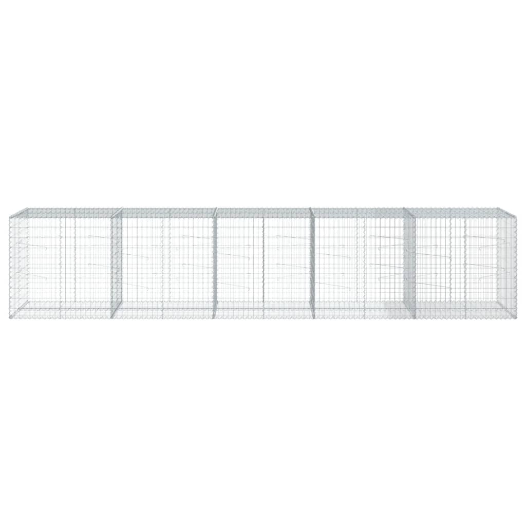 Gabiono krepšys su dangčiu, 500x100x100cm, galvanizuota geležis Gabiono krepšys su dangčiu, 500x100x100cm, galvanizuota geležis - Image 3