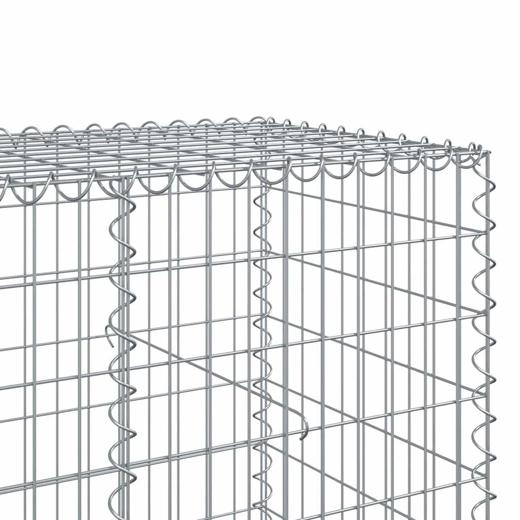 Gabiono krepšys su dangčiu, 750x100x100cm, galvanizuota geležis Gabiono krepšys su dangčiu, 750x100x100cm, galvanizuota geležis - Image 6