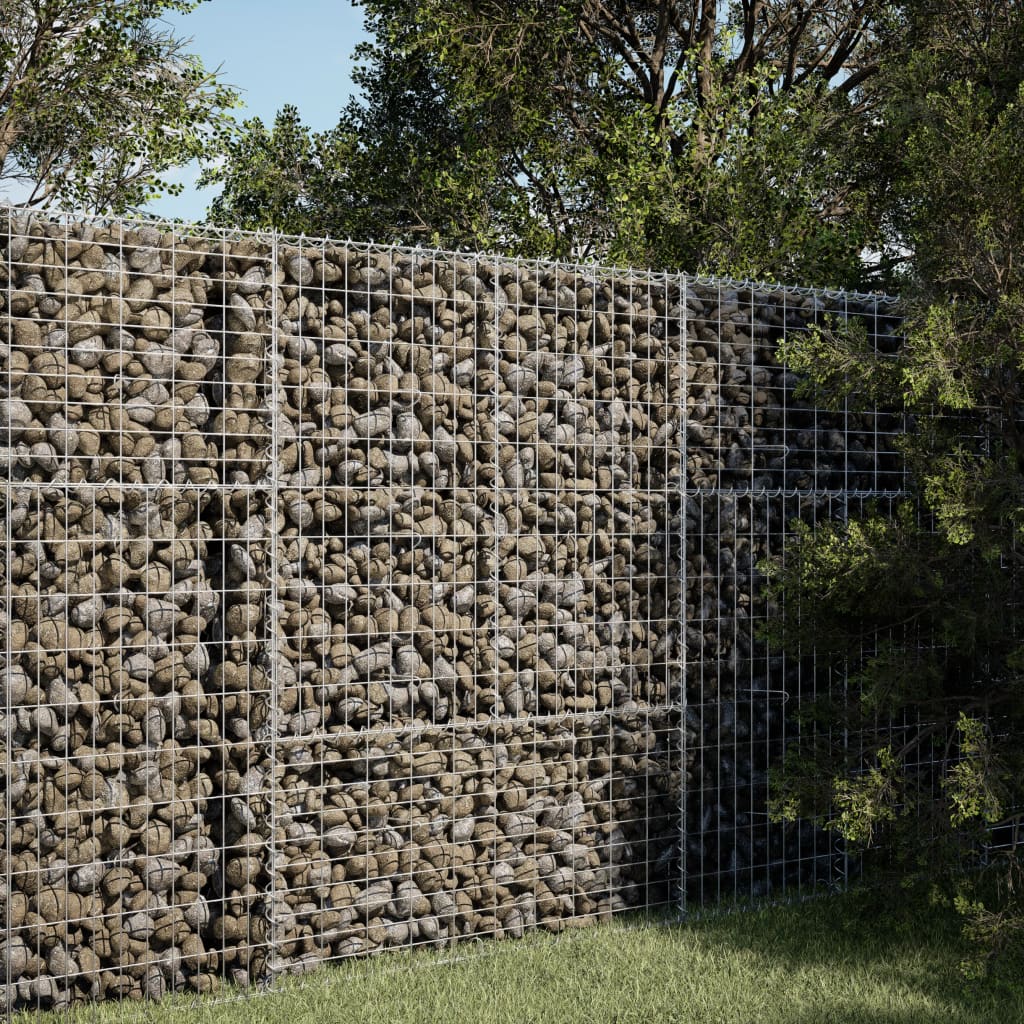 Gabiono krepšys su dangčiu, 100x100x150cm, galvanizuota geležis Gabiono krepšys su dangčiu, 100x100x150cm, galvanizuota geležis - Image 2