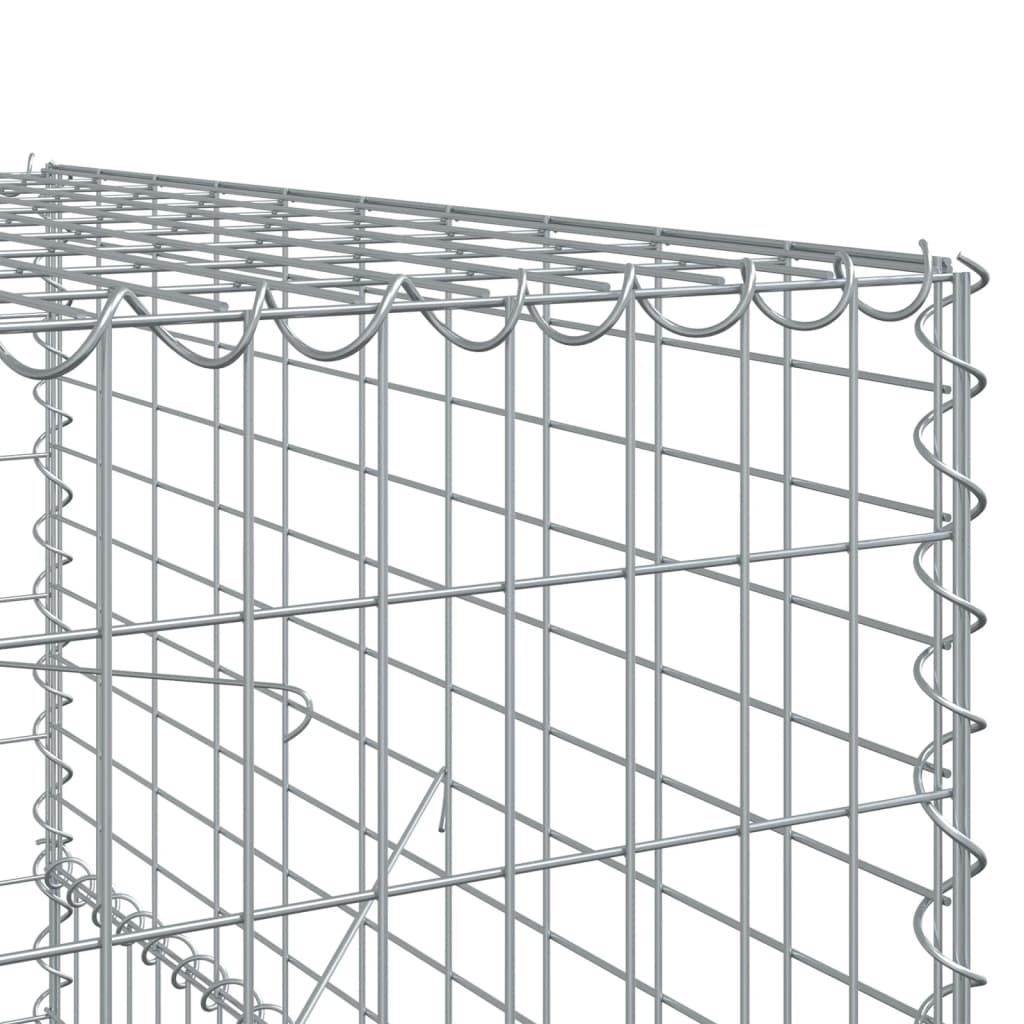Gabiono krepšys su dangčiu, 300x100x150cm, galvanizuota geležis Gabiono krepšys su dangčiu, 300x100x150cm, galvanizuota geležis - Image 6