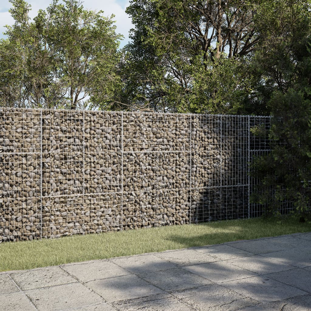 Gabiono krepšys su dangčiu, 300x100x150cm, galvanizuota geležis Gabiono krepšys su dangčiu, 300x100x150cm, galvanizuota geležis - Image 2