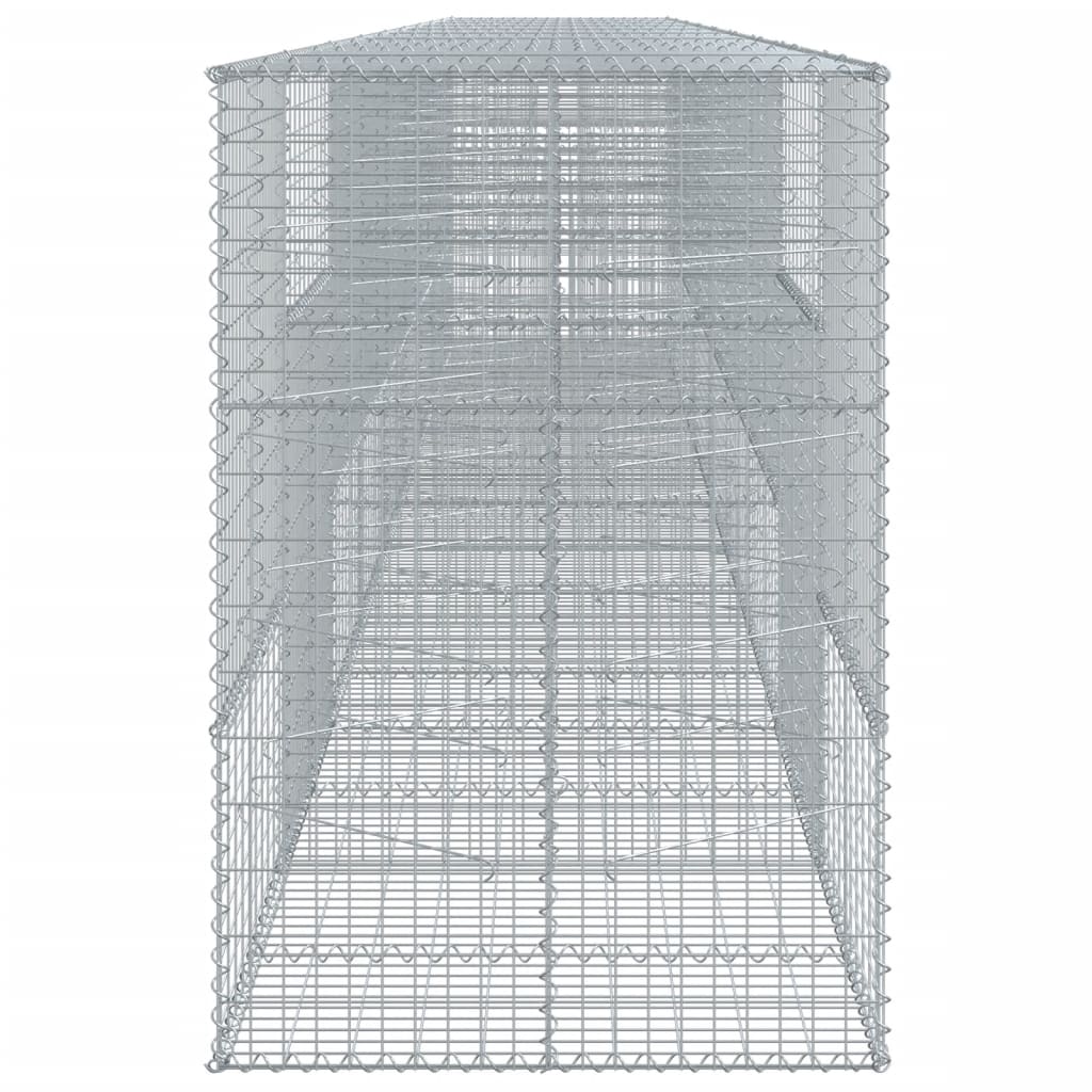 Gabiono krepšys su dangčiu, 900x100x150cm, galvanizuota geležis Gabiono krepšys su dangčiu, 900x100x150cm, galvanizuota geležis - Image 4
