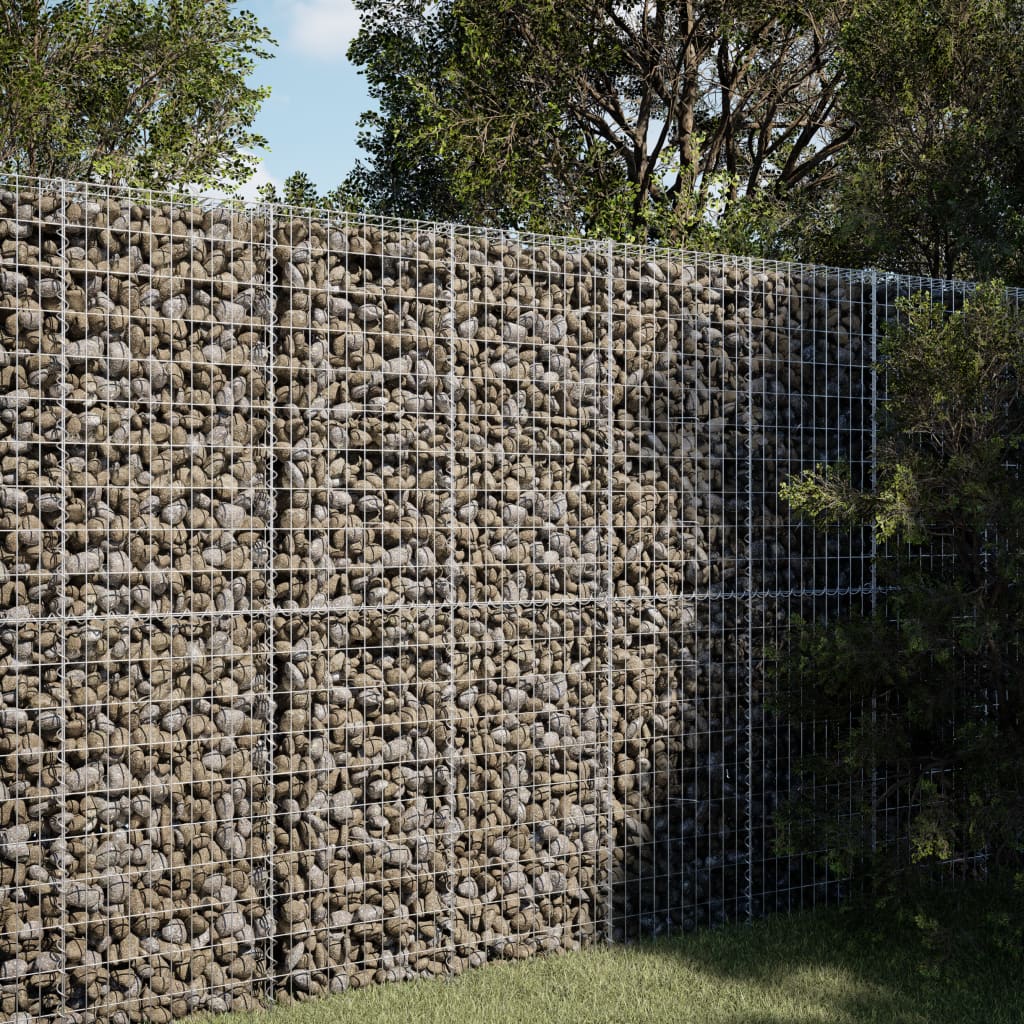 Gabiono krepšys su dangčiu, 100x100x200cm, galvanizuota geležis Gabiono krepšys su dangčiu, 100x100x200cm, galvanizuota geležis - Image 2