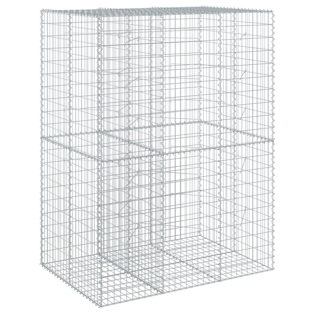Gabiono krepšys su dangčiu, 150x100x200cm, galvanizuota geležis Gabiono krepšys su dangčiu, 150x100x200cm, galvanizuota geležis - Image 5