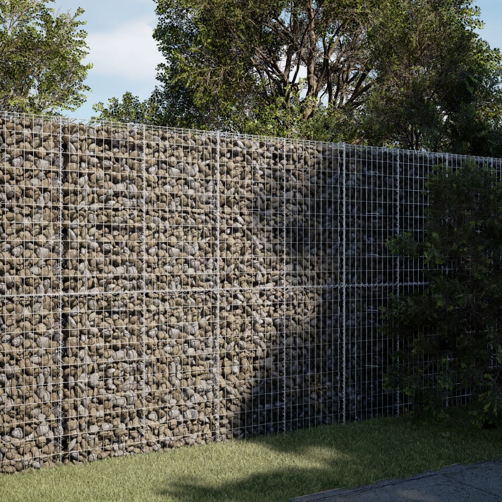 Gabiono krepšys su dangčiu, 250x100x200cm, galvanizuota geležis Gabiono krepšys su dangčiu, 250x100x200cm, galvanizuota geležis - Image 2
