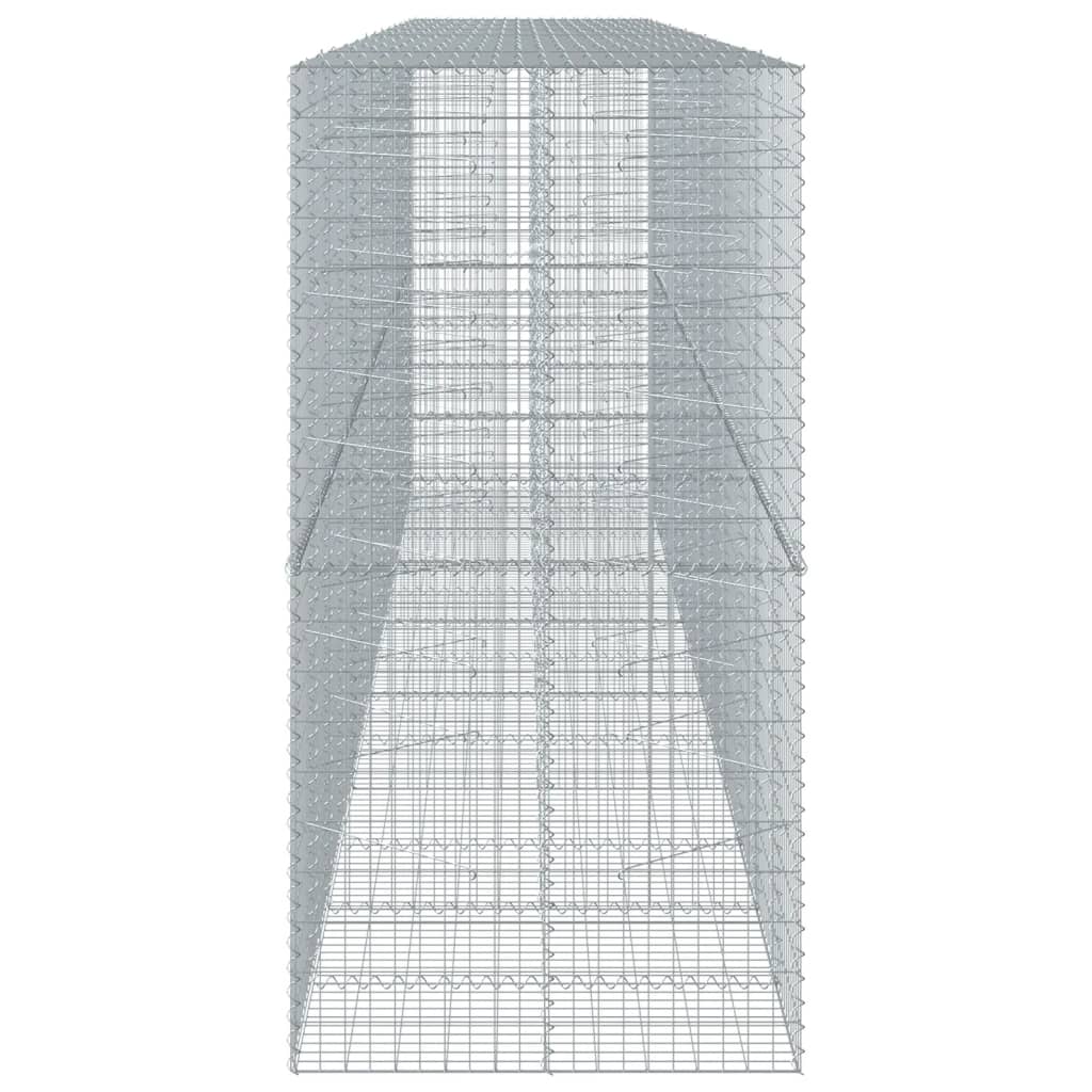 Gabiono krepšys su dangčiu, 650x100x200cm, galvanizuota geležis Gabiono krepšys su dangčiu, 650x100x200cm, galvanizuota geležis - Image 4