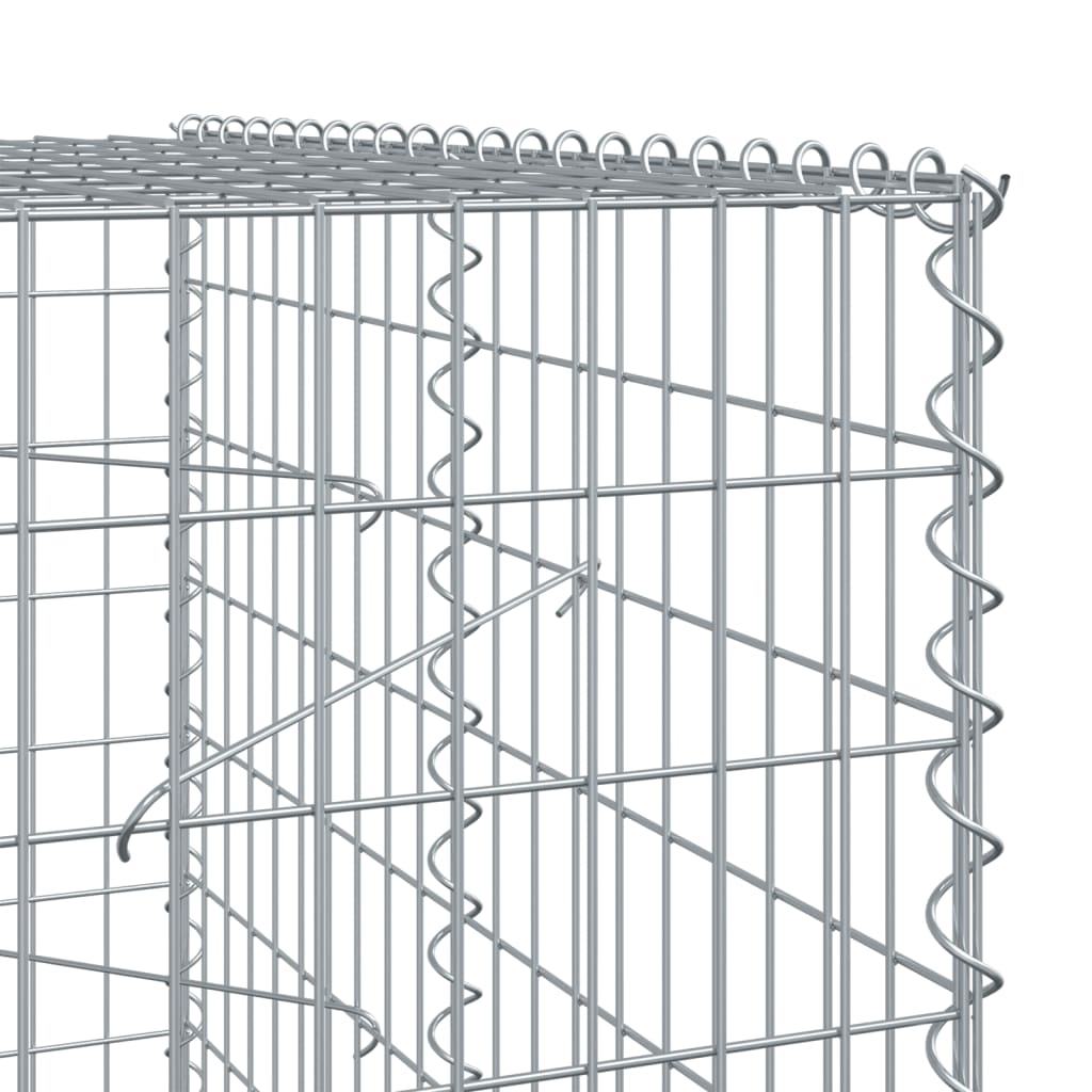 Gabiono krepšys su dangčiu, 750x100x200cm, galvanizuota geležis Gabiono krepšys su dangčiu, 750x100x200cm, galvanizuota geležis - Image 6