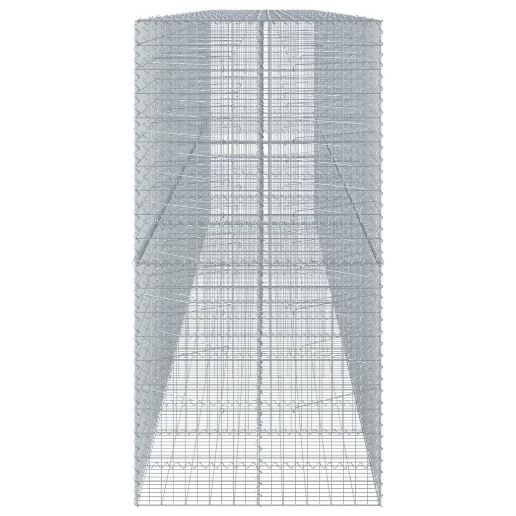 Gabiono krepšys su dangčiu, 800x100x200cm, galvanizuota geležis Gabiono krepšys su dangčiu, 800x100x200cm, galvanizuota geležis - Image 4