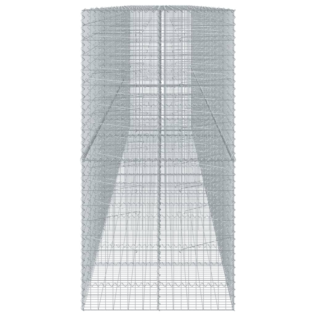 Gabiono krepšys su dangčiu, 850x100x200cm, galvanizuota geležis Gabiono krepšys su dangčiu, 850x100x200cm, galvanizuota geležis - Image 4
