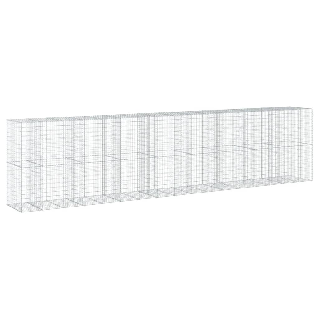 Gabiono krepšys su dangčiu, 850x100x200cm, galvanizuota geležis Gabiono krepšys su dangčiu, 850x100x200cm, galvanizuota geležis - Image 5