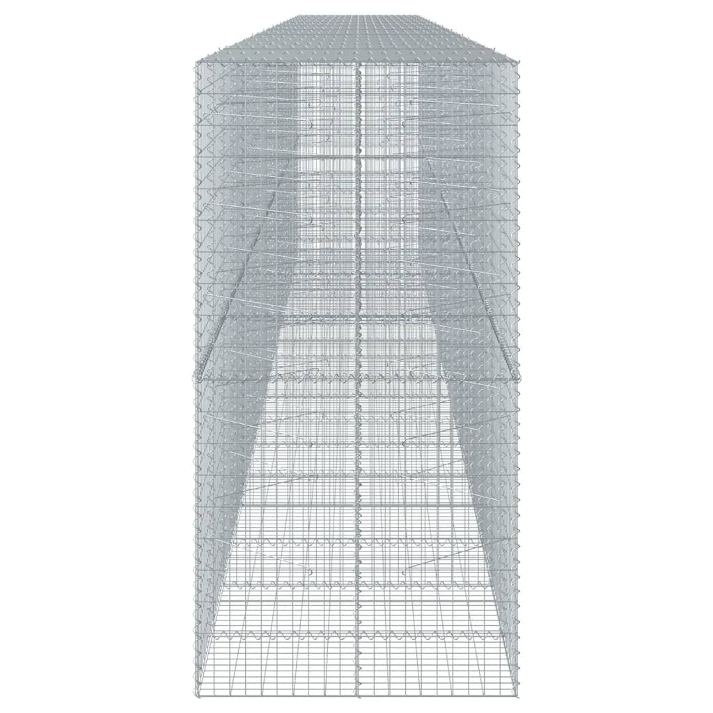 Gabiono krepšys su dangčiu, 900x100x200cm, galvanizuota geležis Gabiono krepšys su dangčiu, 900x100x200cm, galvanizuota geležis - Image 4