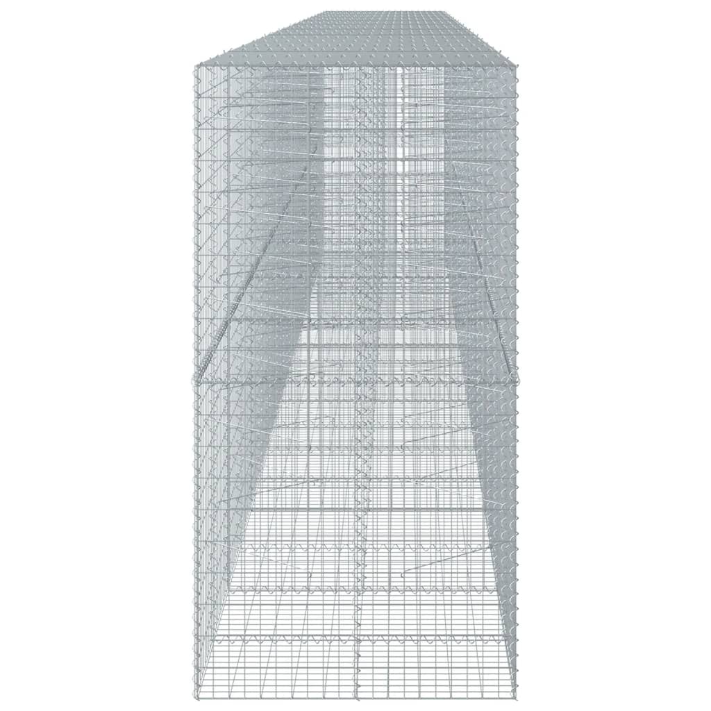 Gabiono krepšys su dangčiu, 950x100x200cm, galvanizuota geležis Gabiono krepšys su dangčiu, 950x100x200cm, galvanizuota geležis - Image 4