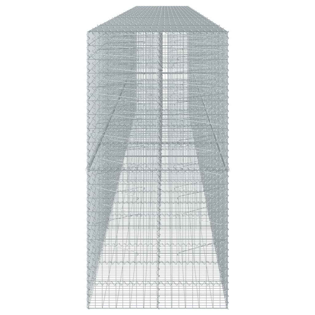 Gabiono krepšys su dangčiu, 1000x100x200cm, geležis Gabiono krepšys su dangčiu, 1000x100x200cm, geležis - Image 4