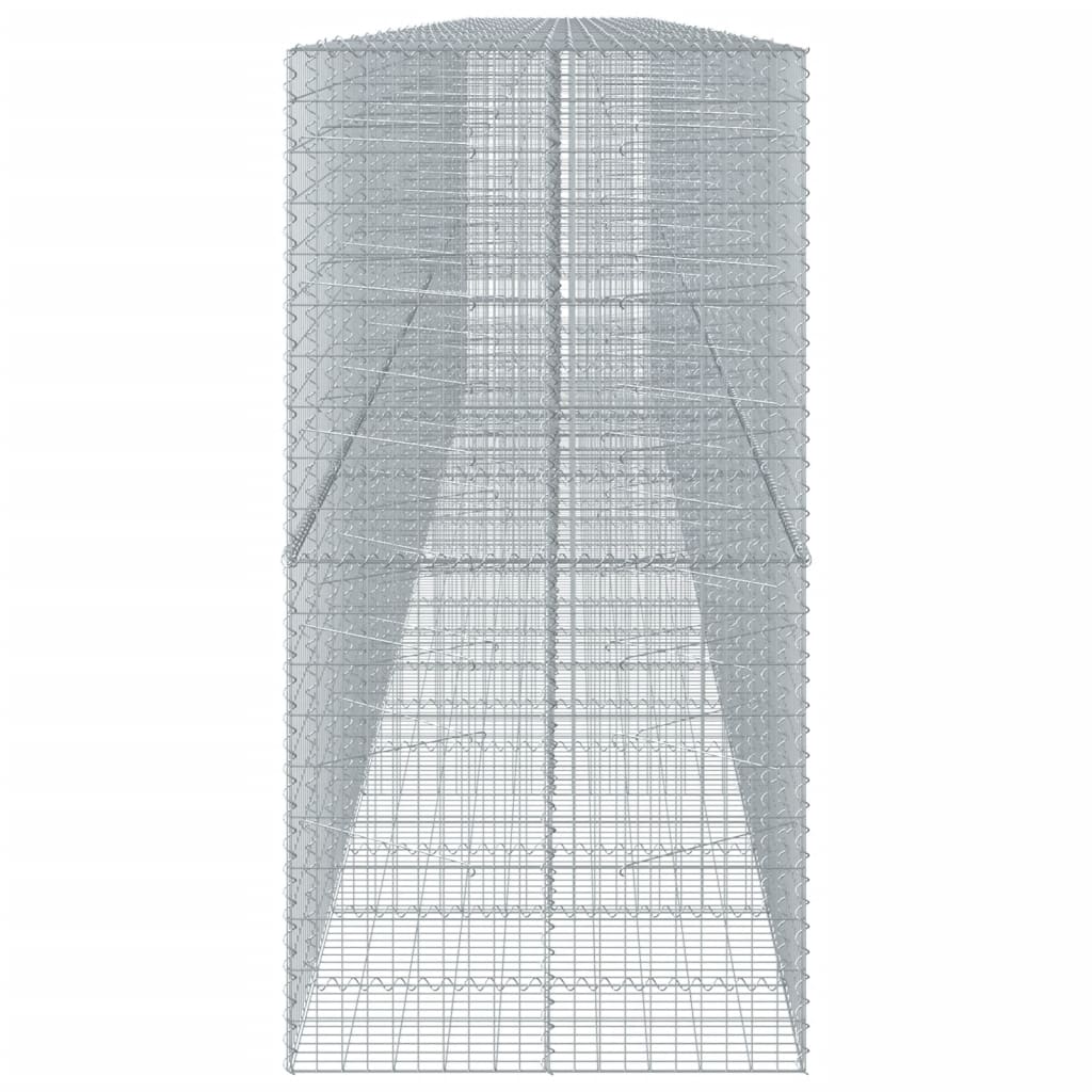 Gabiono krepšys su dangčiu, 1050x100x200cm, geležis Gabiono krepšys su dangčiu, 1050x100x200cm, geležis - Image 4