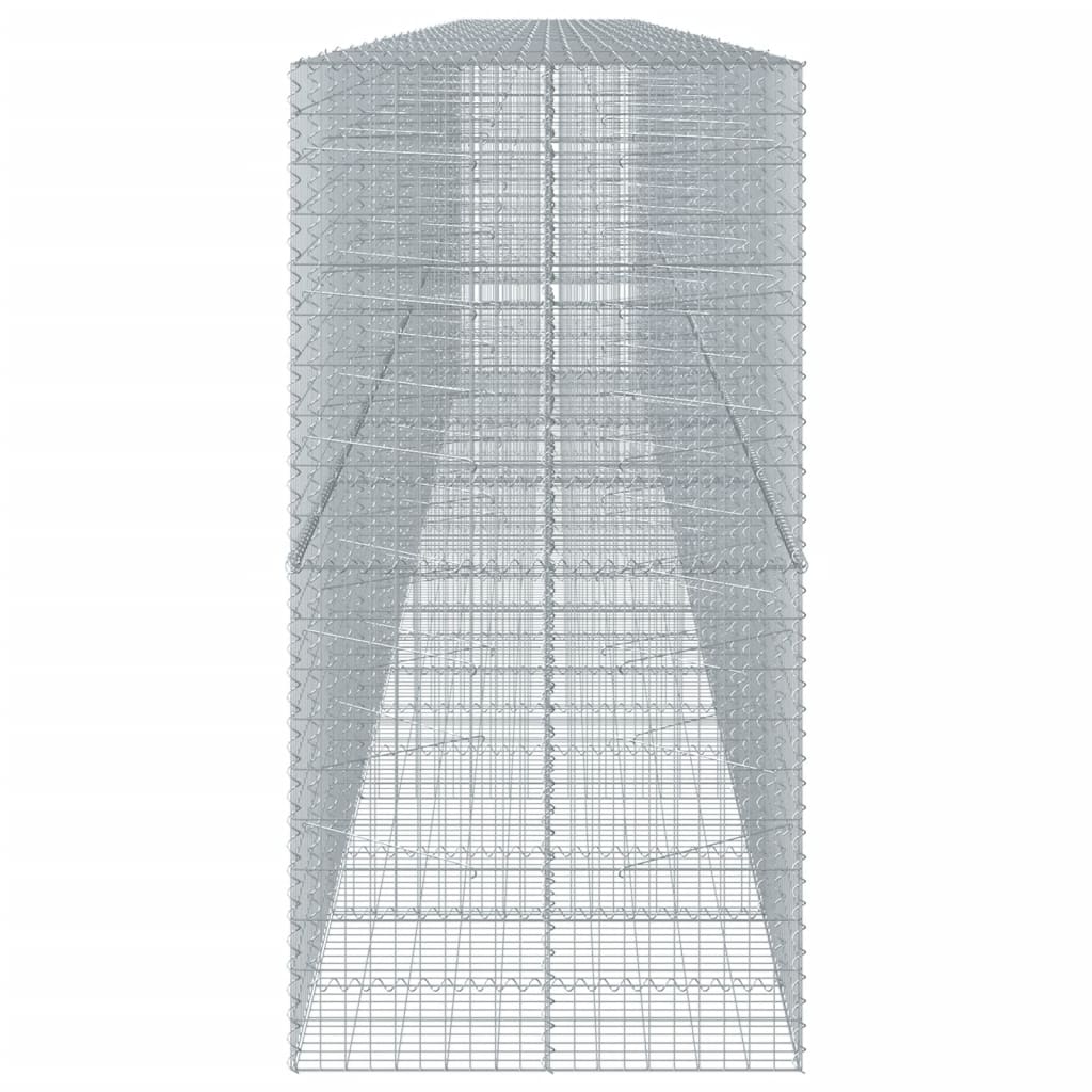 Gabiono krepšys su dangčiu, 1100x100x200cm, geležis Gabiono krepšys su dangčiu, 1100x100x200cm, geležis - Image 4