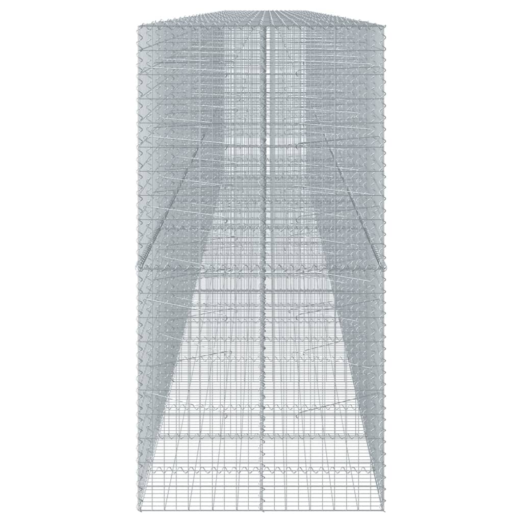 Gabiono krepšys su dangčiu, 1150x100x200cm, geležis Gabiono krepšys su dangčiu, 1150x100x200cm, geležis - Image 4