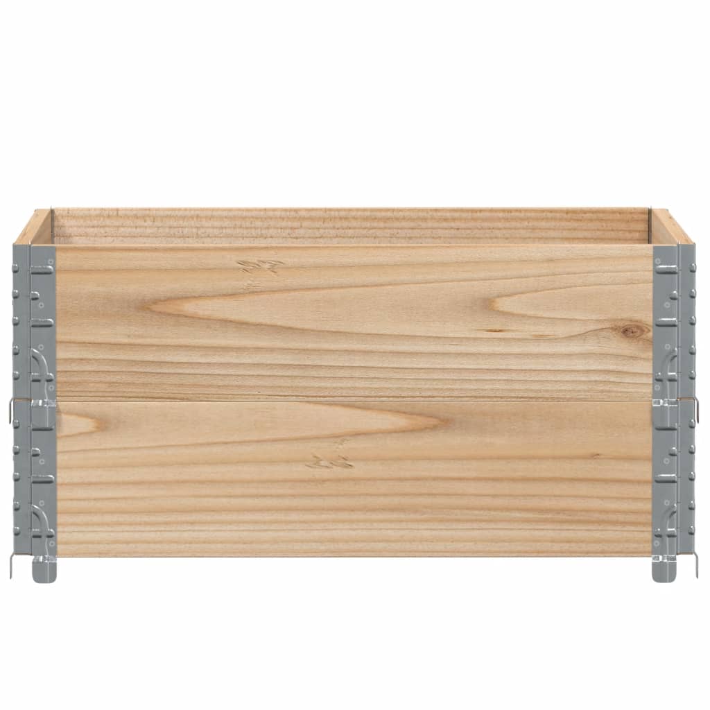 Sodo lovelis, 80x60cm, pušies medienos masyvas Sodo lovelis, 80x60cm, pušies medienos masyvas - Image 3