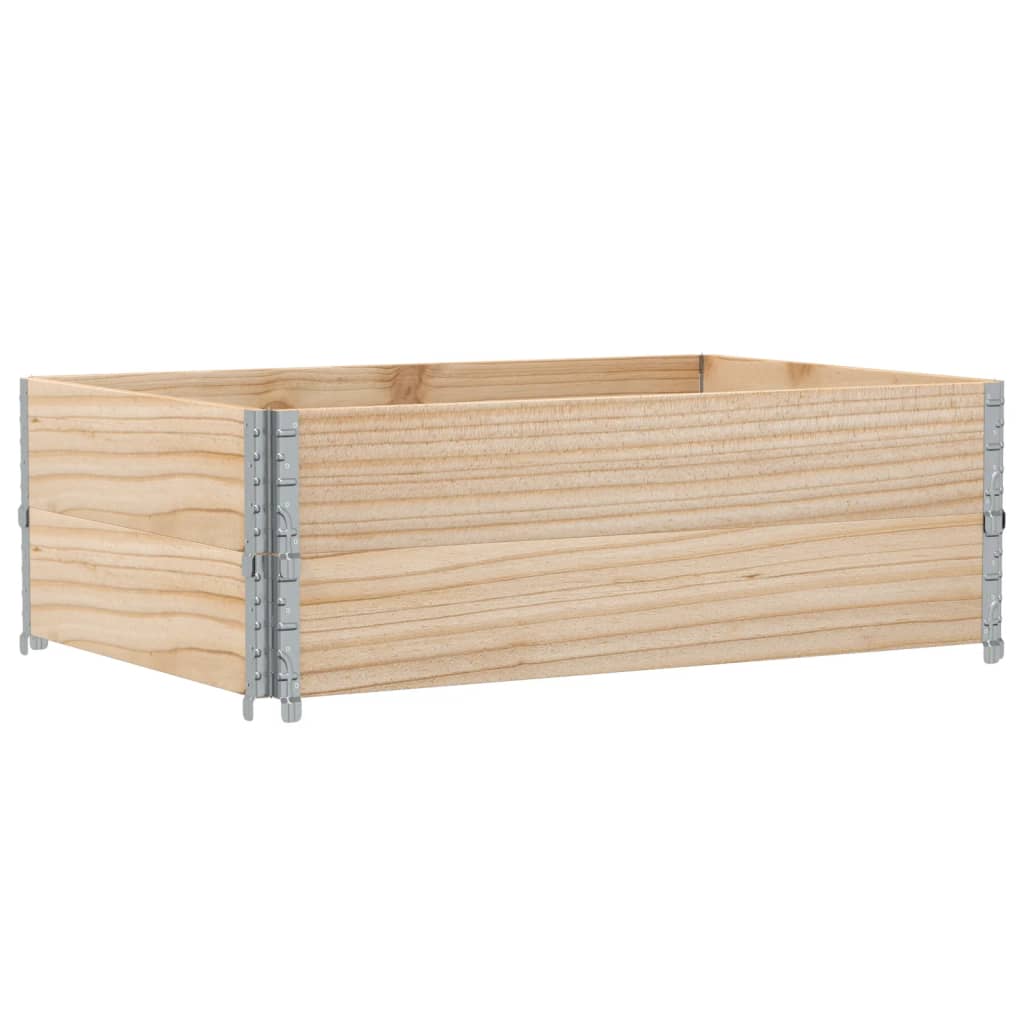 Sodo lovelis, baltos spalvos, 120x80cm, pušies medienos masyvas Sodo lovelis, baltos spalvos, 120x80cm, pušies medienos masyvas - Image 5
